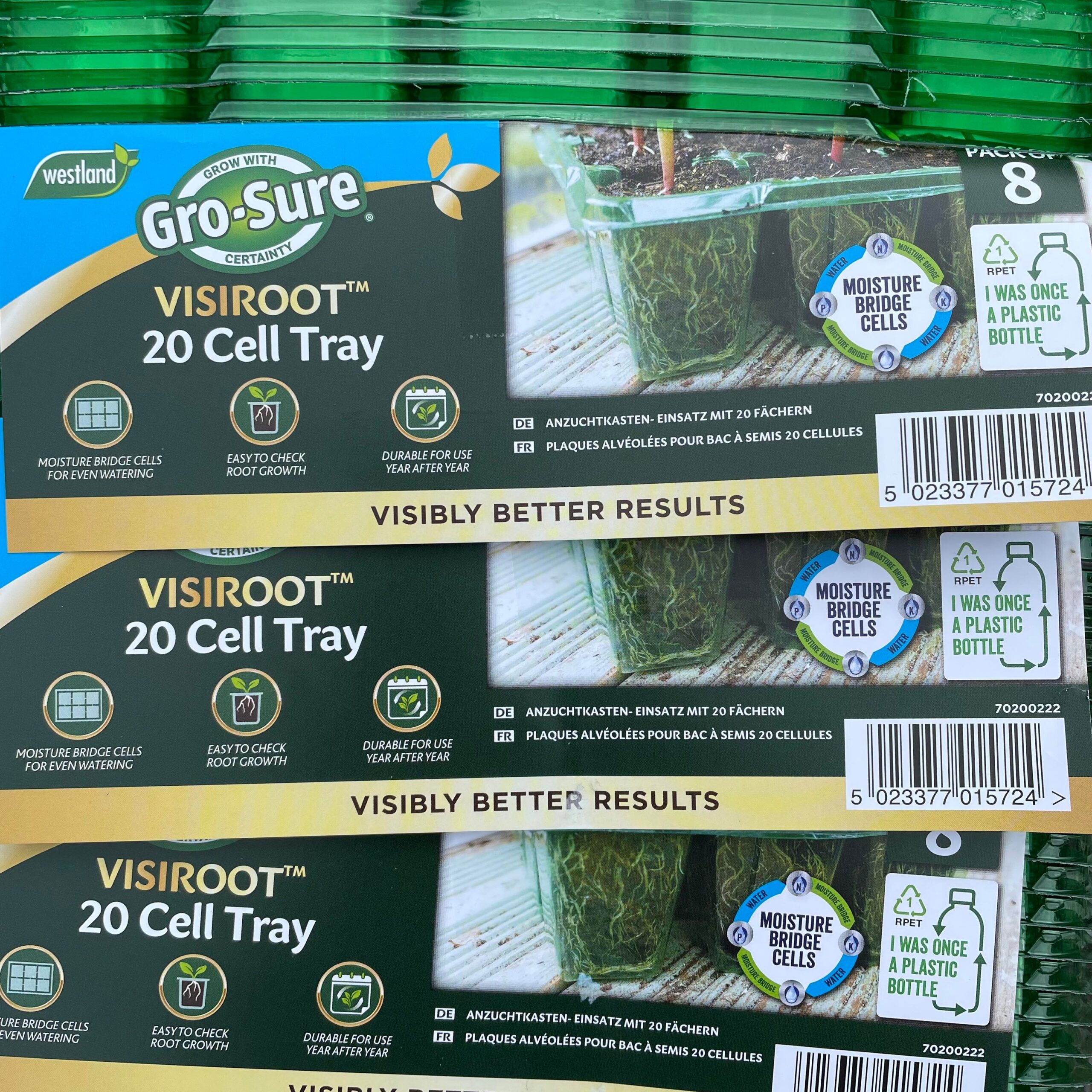 Westland Gro Sure Visiroot 20 Cell Tray