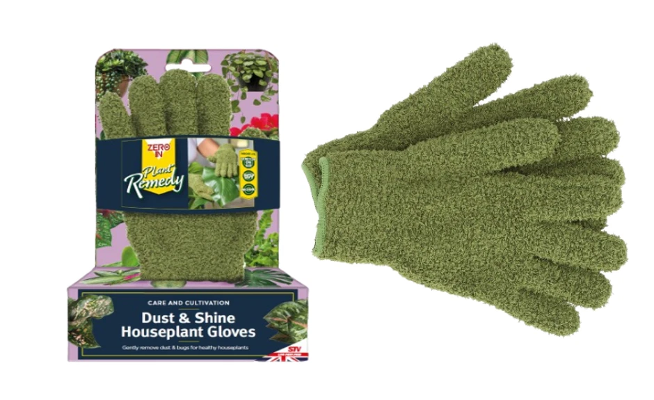 Plant Remedy Dust & Shine Houseplant Gloves