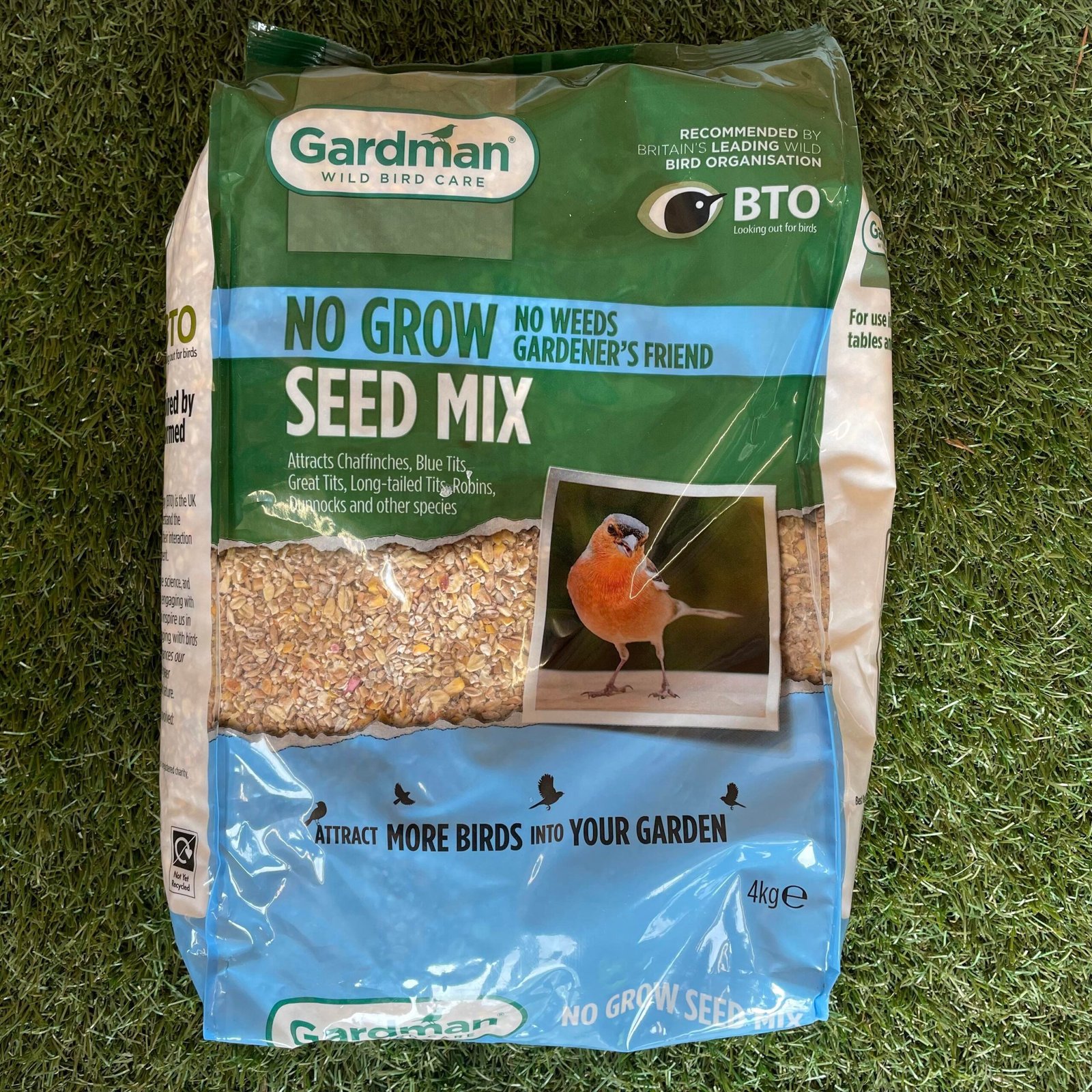 No Grow Seed Mix. 4kg