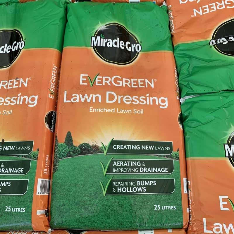 MiracleGro Lawn Dressing 25l peat free Eden Park Garden Centre